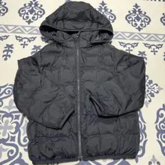 ブラックダウンコート 110サイズ
