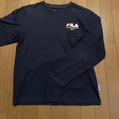 ＦＩＬＡメンズロングＴシャツ　ダークブルー