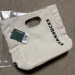 STARBUCKS キャンバス トートバッグ　韓国限定　新品未使用