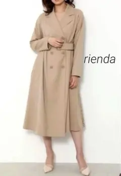 極美品【rienda】トレンチコート