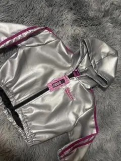 KOGYARU シルバー フード付きジャケット 110cm