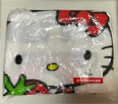 未使用　未開封　ハローキティ フリースブランケット サンリオ 株主優待