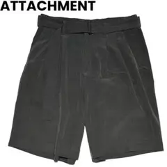 定価3.3万 ATTACHMENT CU/RA/LI ベルテッドショートパンツ4のサムネイル