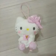ハローキティ ぬいぐるみ マスコット ピンク