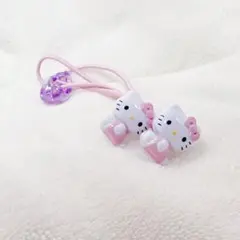 サンリオショップ ハローキティ ヘアゴム 2個