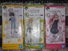 五等分の花嫁　一番くじ　アクリルスタンドセット