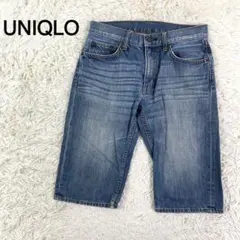 UJ UNIQLO ハーフ丈 デニム