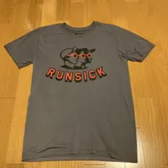 RUNSICK Tシャツ Sサイズ グレー