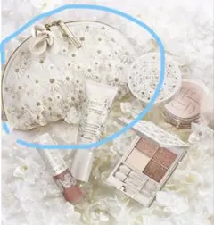 コスメデコルテ　クリスマスコフレ　2024ポーチ