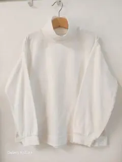 ☑CIAOPANIC TYPY 140cm ホワイト タートル長袖トップス