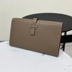 未使用 エルメス ニューHパッサン エプソン ジョーヌミルトン SV金具 W 