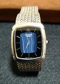 ピ*ル様 美品セイコー クレドール 5A74-3D30 青瑪瑙 サードニクス 電 SEIKO クレドール 5A74-3D30 青瑪瑙 サードニクス - メルカリ