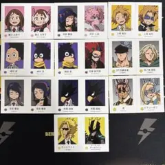 僕のヒーローアカデミア キャラクターカードセット