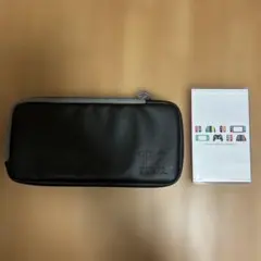 マックスゲームズ　Nintendo Switch 2 用ポーチ　ブラック×グレー