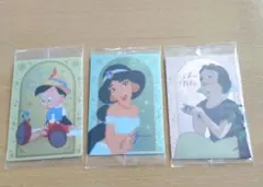 ディズニーキャラクターウエハース　3枚セット