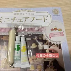 樹脂粘土でつくるミニチュアフード120
