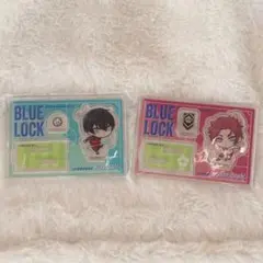 ブルーロック　2ピースアクリルスタンド　糸師凛　糸師冴　2個セット