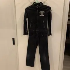 ブラックデニム RADCUSTOM つなぎ