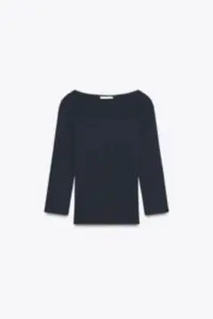 zara コットンモダールTシャツ