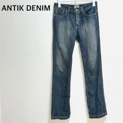 【アンティークデニム】コットン100% ストレートパンツ ヴィンテージ Lサイズのサムネイル