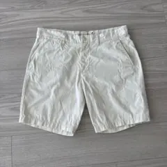 H&M ハーフパンツ ホワイト チノパン