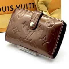 ルイヴィトン モノグラム ヴェルニ ポルトフォイユ ヴィエノワ がま口