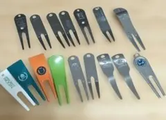 ゴルフ場 グリーンフォーク まとめ売り 16本セットのサムネイル