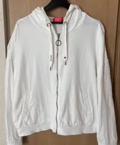 repipi armario ホワイトパーカー M