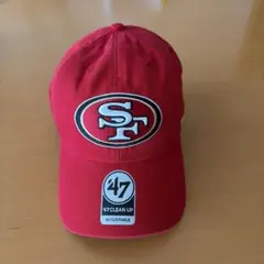 NFL サンフランシスコ・49ers キャップ レッド アメフト 帽子 - メルカリ