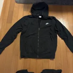 NIKE フルジップパーカー 上下ブラック M
