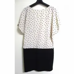 美品　ZARA（ザラ）水玉ワンピース（ヨーロッパサイズS）