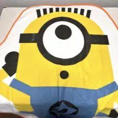 ミニオン　プレミアムダイカットブランケット　大きなサイズ　暖かい　柔らか