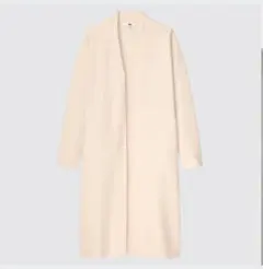 【美品】UNIQLO スフレヤーンニットコート（スムース） Sサイズ