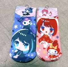 押しの子×サンリオキャラクターズ　靴下　ソックス　クロミ　マイメロディー