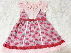 スーリー　花柄ワンピース 110cm ピンク