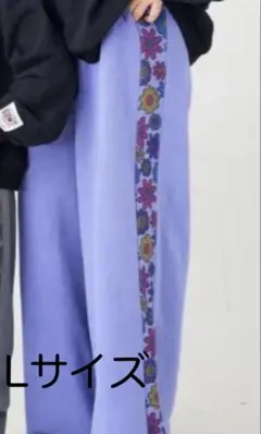 リトシー　リンクアット　パンツ　しまむら　淡紫