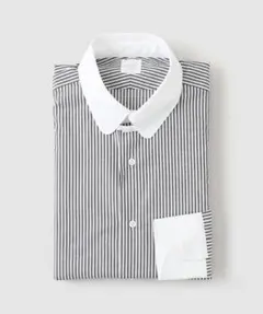 【日本製】EDIFICE / クレリック ストライプシャツのサムネイル