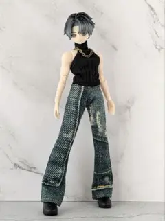 シチリアの追憶サイズ　ブーツカットデニム＋トップス　セット