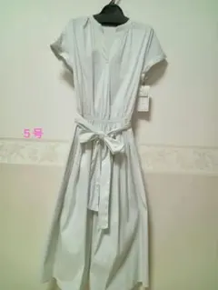 半袖ロングワンピース　レディース5号