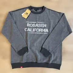 新品タグ付　ROSASEN グレー トレーナー LLサイズ