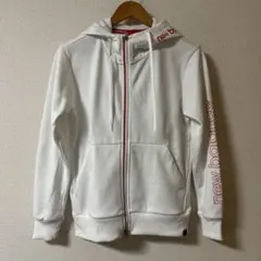 New Balance ホワイト フルジップジャケット　ゴルフ　ニューバランス