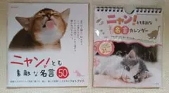 猫 日めくりカレンダー フォトブック セットのサムネイル
