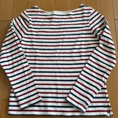 BEAMS HEART ストライプ長袖Tシャツ