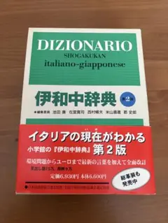 新品 DIZIONARIO 伊和中辞典