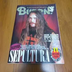 BURRN! 1993年11月号 SEPULTURA特集