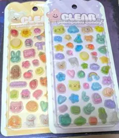 【正規品】吉田産業　クリア　ぷくぷくキャンディシール　未開封