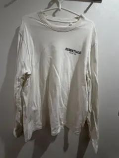【値下げしました！】ESSENTIALS ロングスリーブ Tシャツ ホワイト