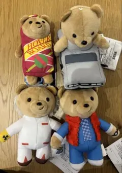 バック・トゥ・ザ・フューチャー アニマルコーディー ぬいぐるみ 全4種類セット