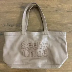 See By Chloe シーバイクロエ　トートバッグ レザー ベージュのサムネイル
