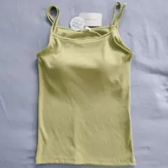 COLZA ライトグリーン キャミソール Mサイズ